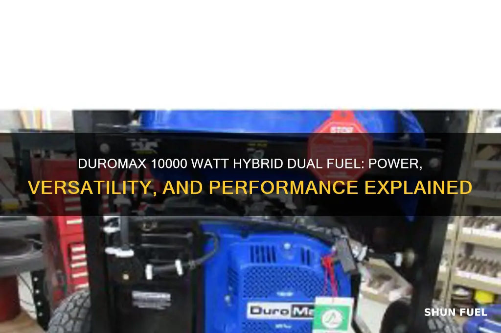can duromax 10000 watt hybrid dual fuel