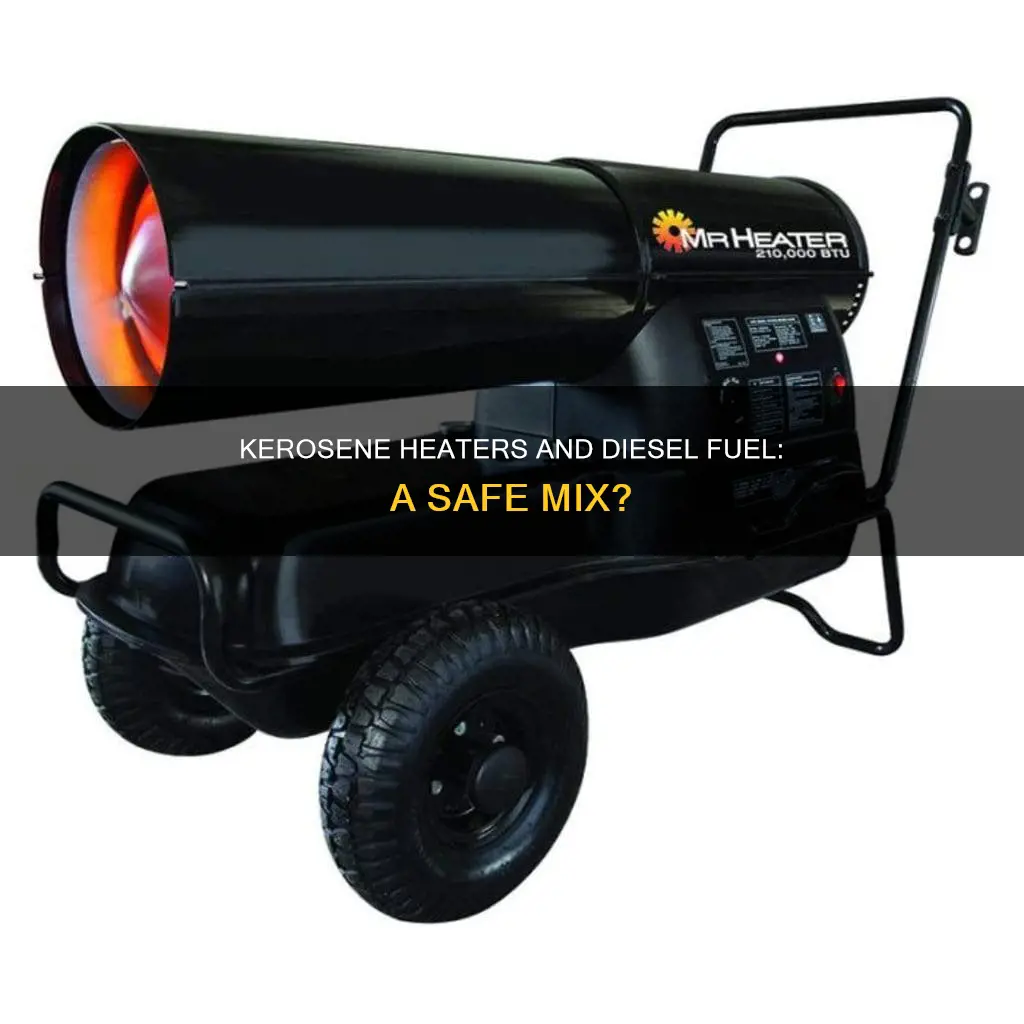can dynapro kerosene heaters run on diesel fuel