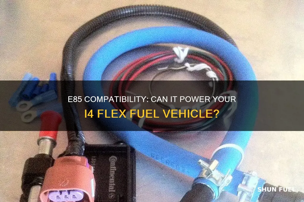 can e85 be used in i4 flex fuel vehicle