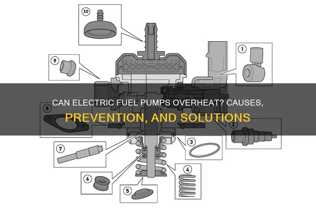 can electric fuel pumps overheat