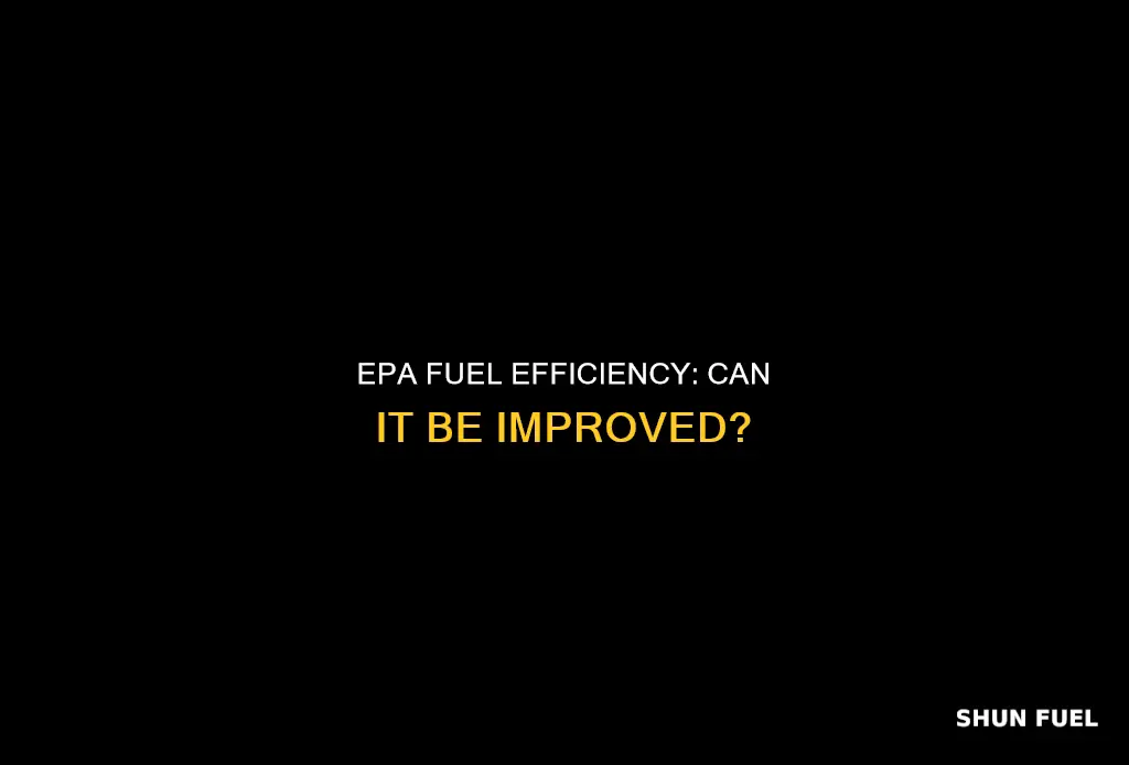 can epa fuel efficiency change