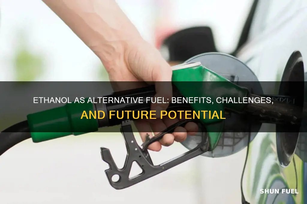 can ethanol be used as an alternative fuel