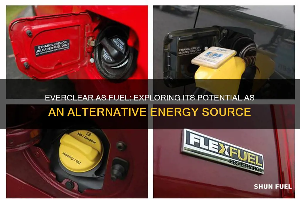can everclear be used as fuel
