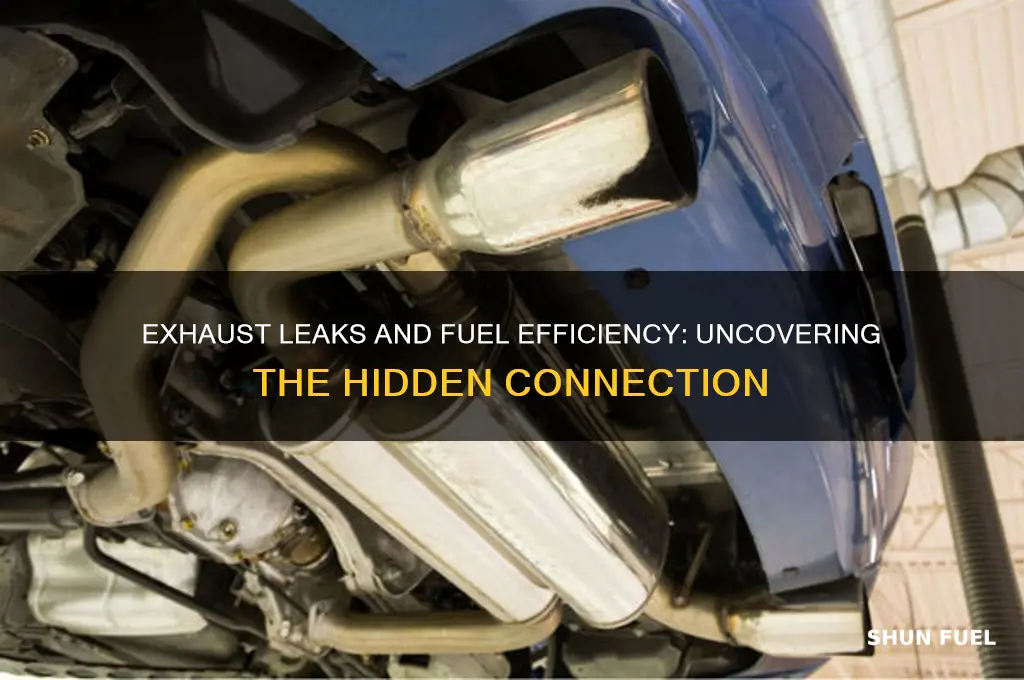 can exhaust leak cause fuel consumption