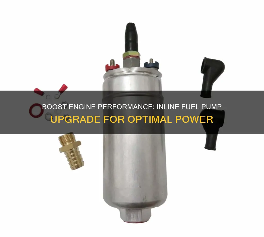 can external in-line fuel pump to bypass intank pump