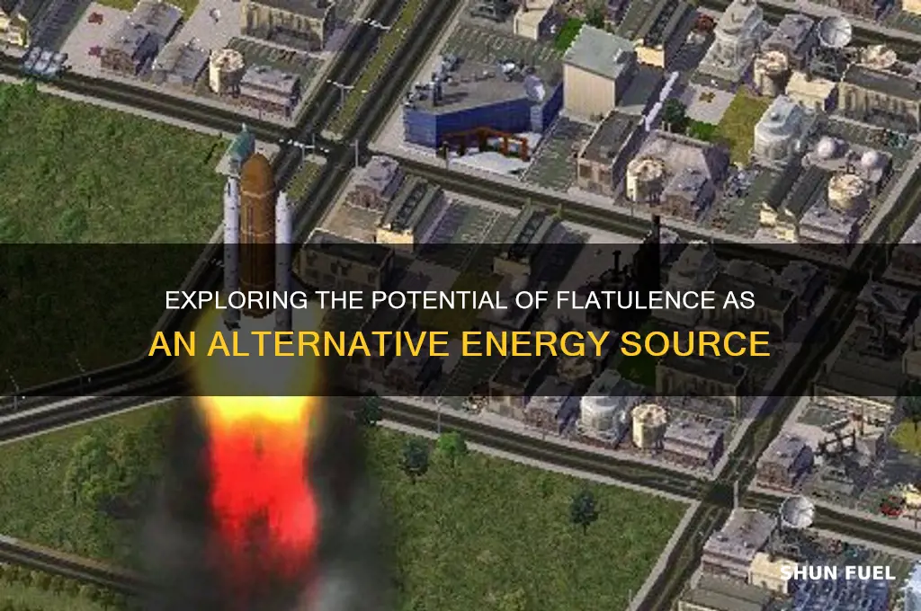 can fart be used as fuel