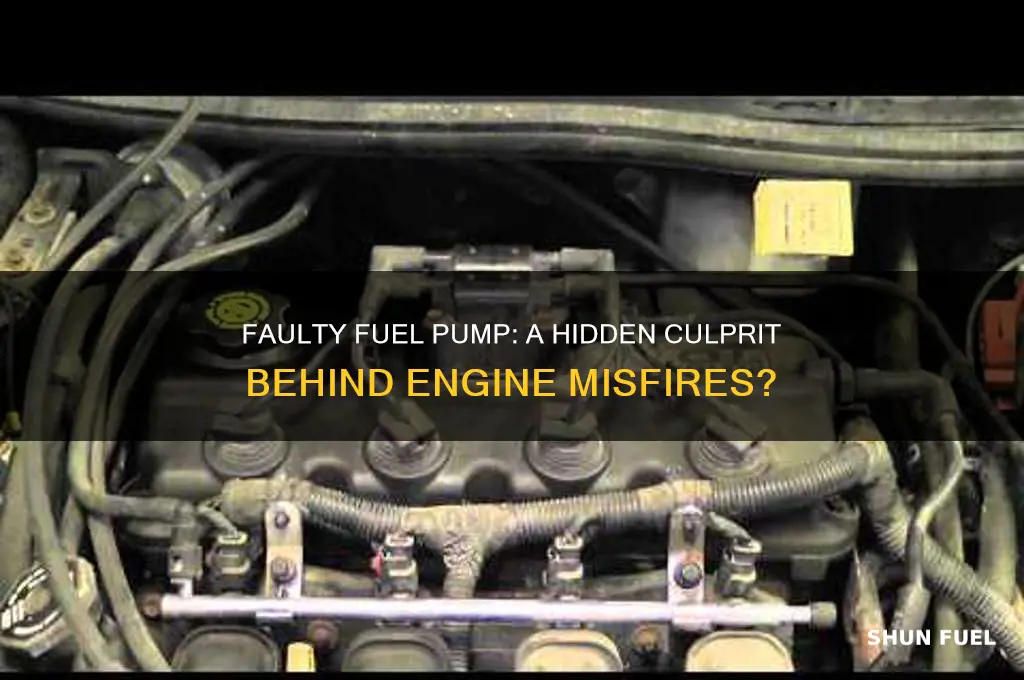can faulty fuel pump cause misfire