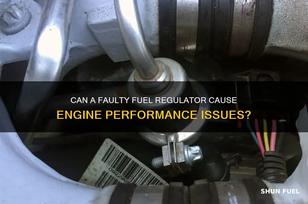 can faulty fuel regulator