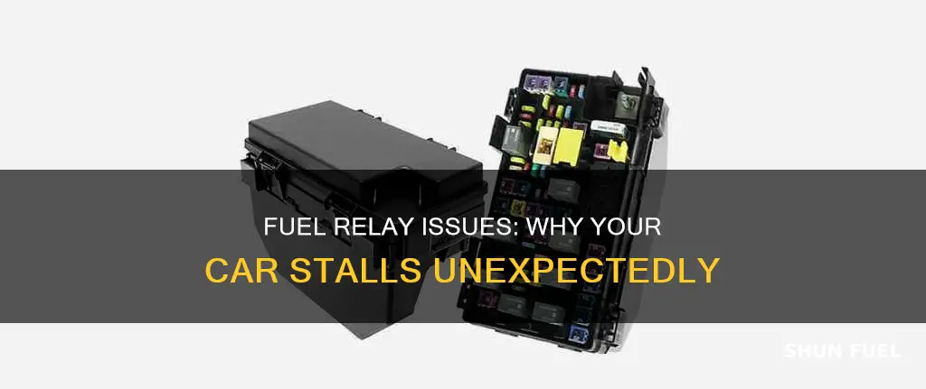 can faulty fuel relay cause a car to stall