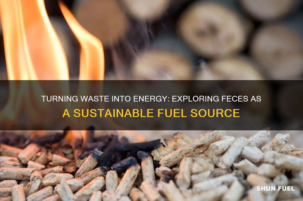 can feces be used as fuel