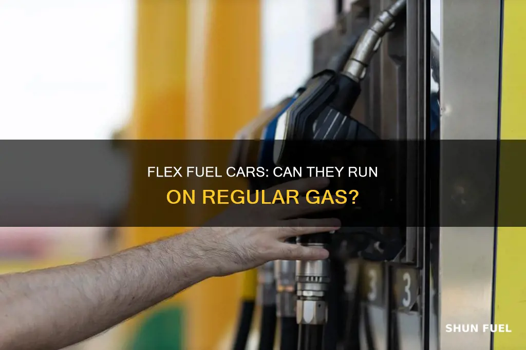 can flex fuel cars take regular gas