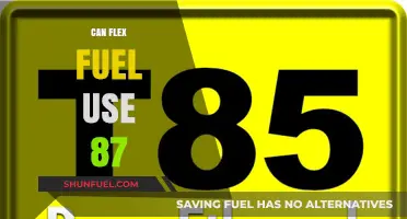 Can Flex Fuel Vehicles Run on 87 Octane Gasoline?