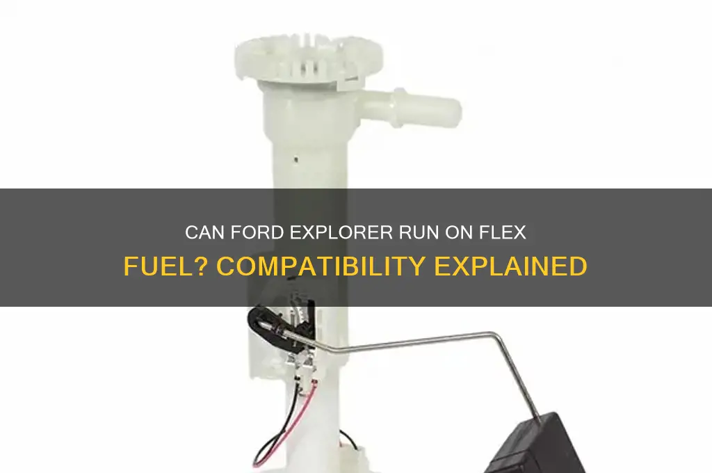 can ford explorer take flex fuel