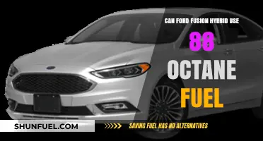 Can Ford Fusion Hybrid Run on 88 Octane Fuel?