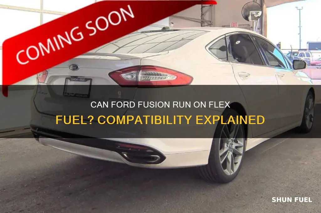 can ford fusion use flex fuel