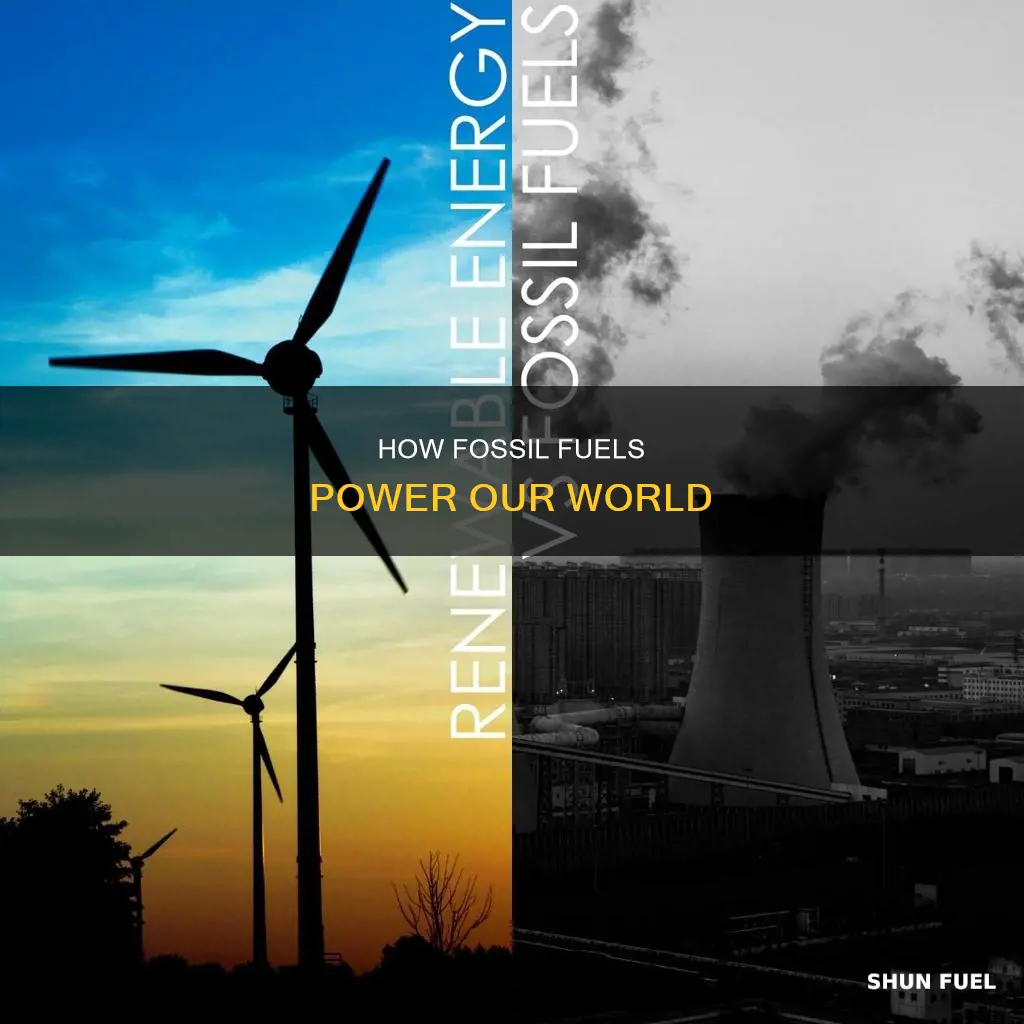 can fossil fuels make electricity