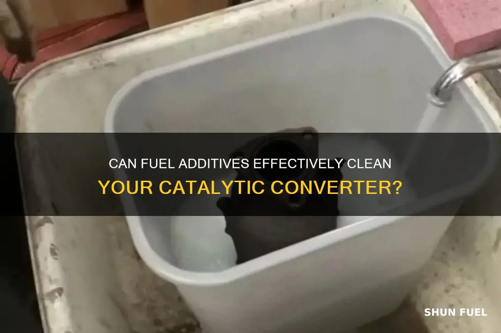 can fuel additive clean catalytic converter