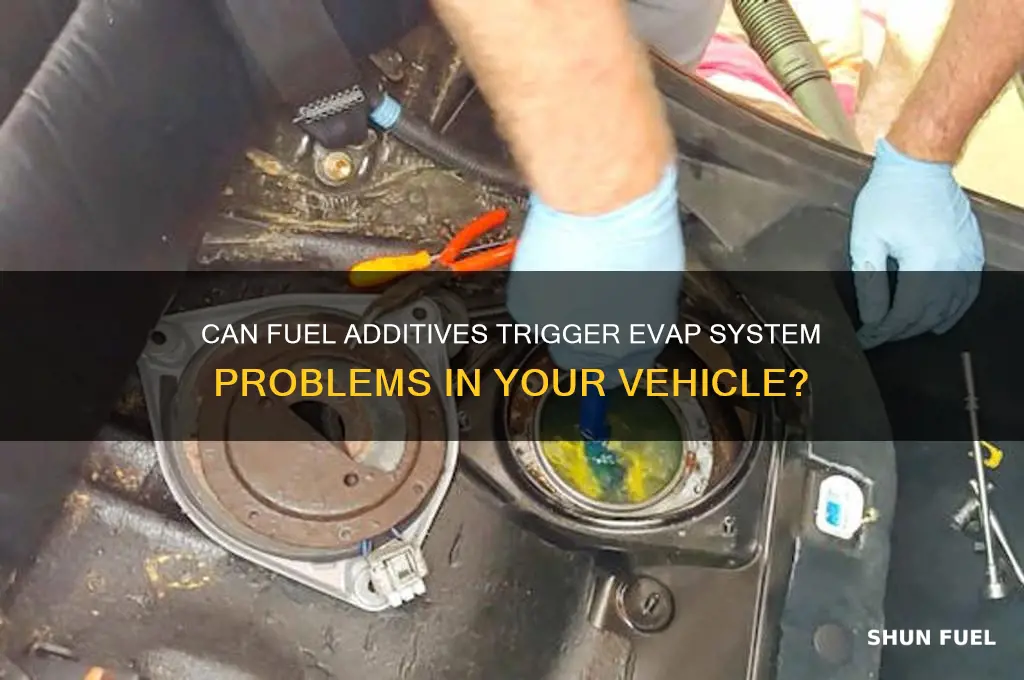 can fuel additives cause evap issue