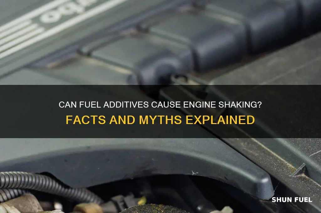 can fuel additives cause shaking