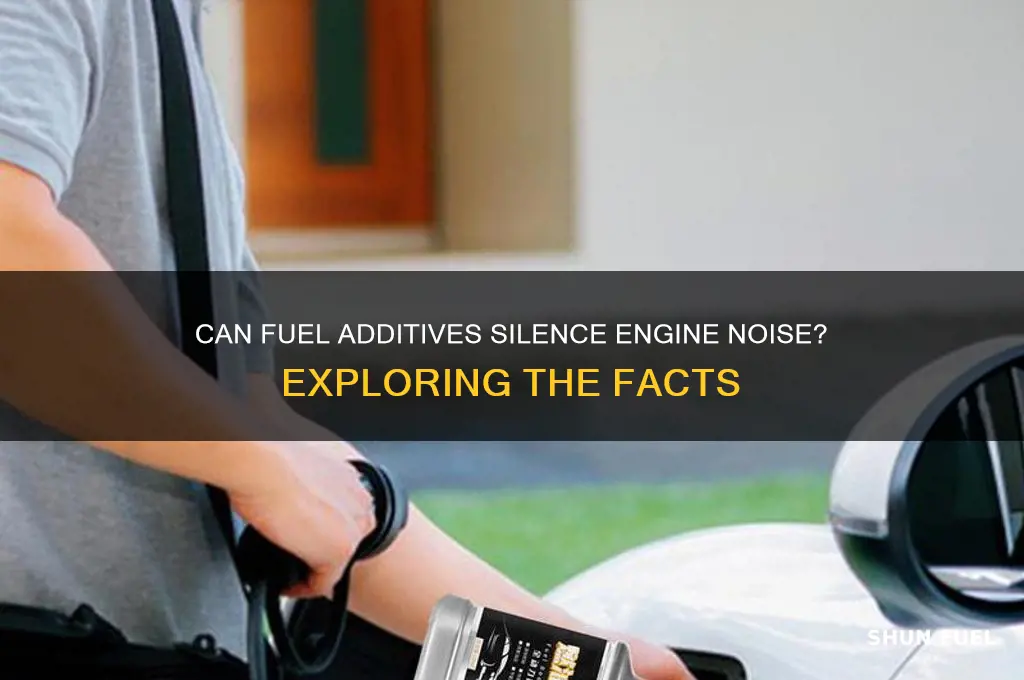 can fuel additives fix a noise