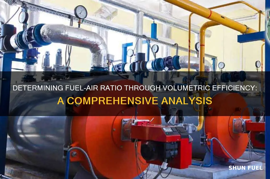 can fuel air ratio be determined from volumetric efficiency