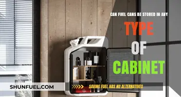 Safe Fuel Can Storage: Choosing the Right Cabinet Type