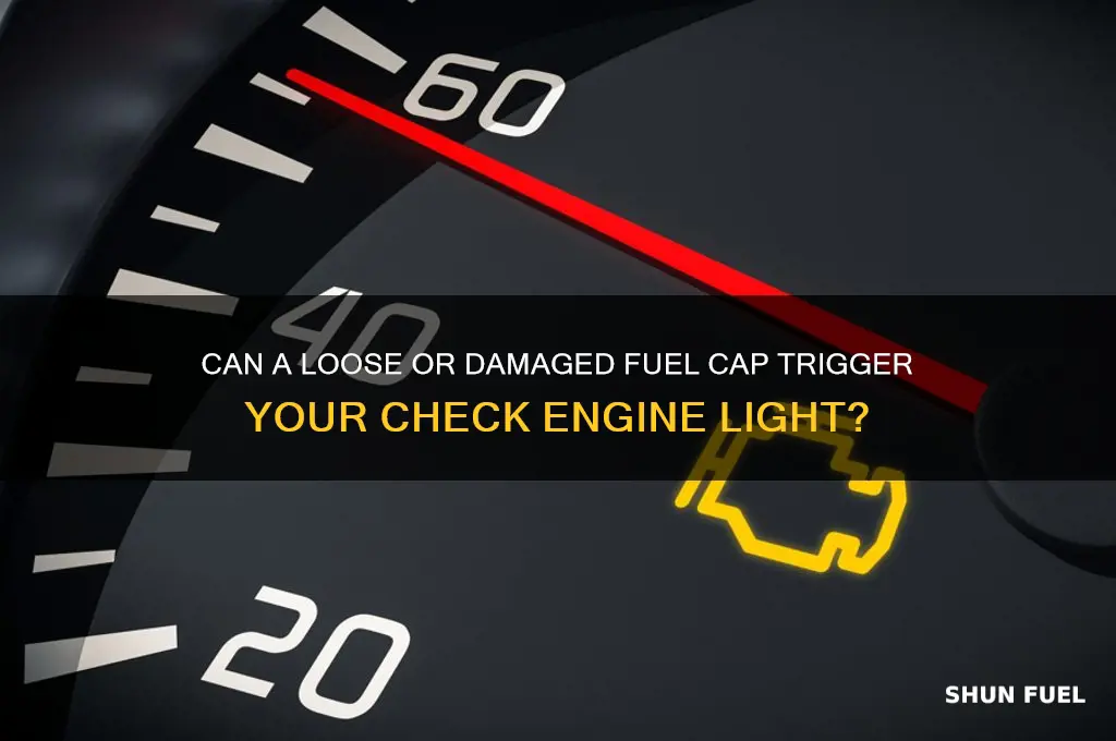 can fuel cap cause check engine light