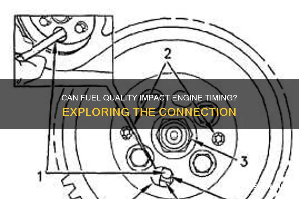 can fuel cause enigne timeing