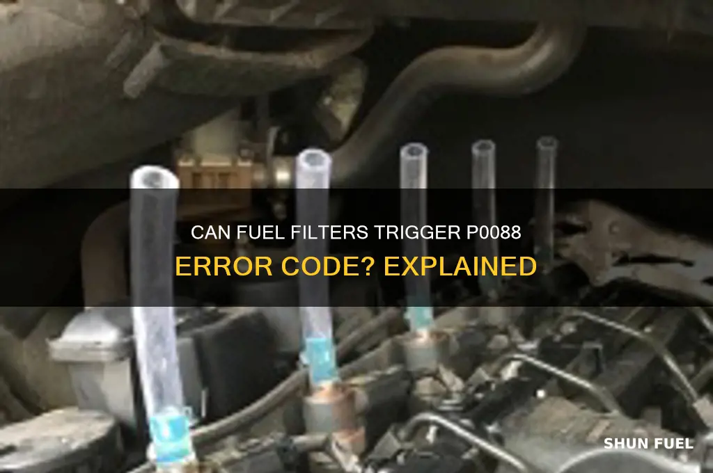 can fuel filters cause p0088