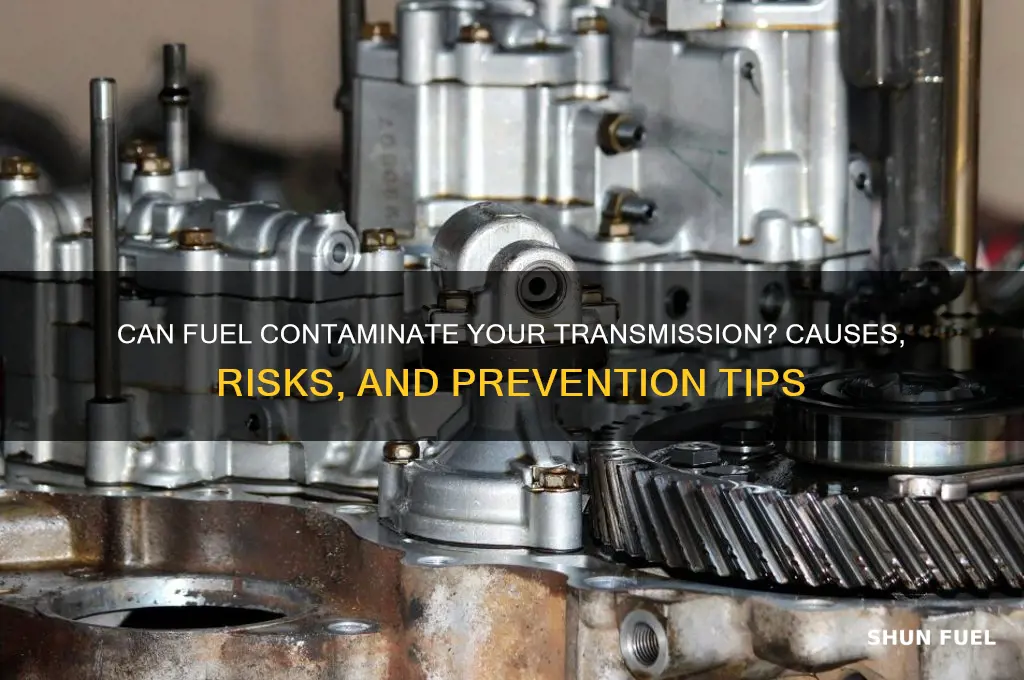can fuel get into transmission