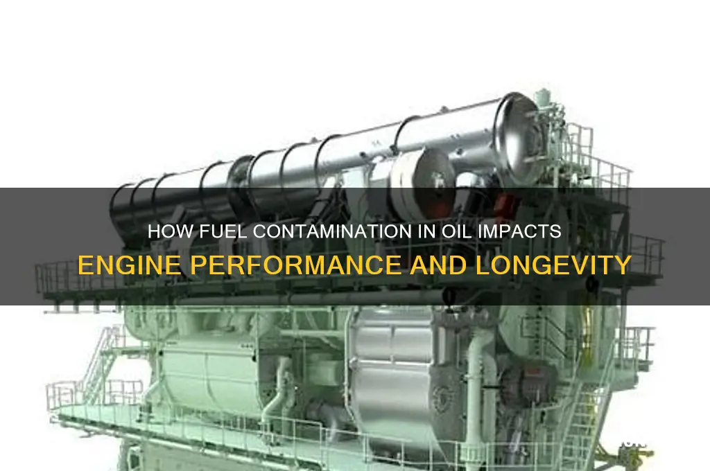 can fuel in oil affect engine performance