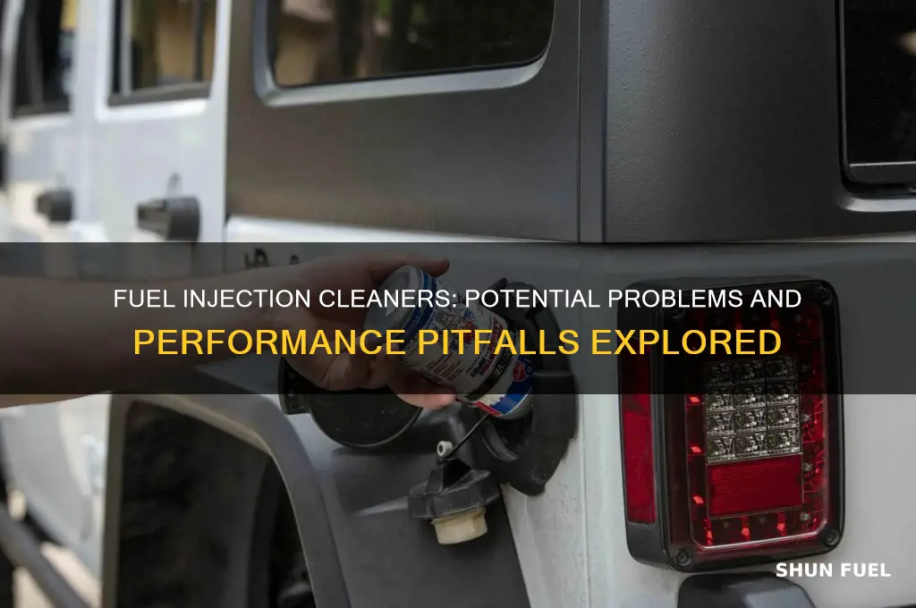 can fuel injection cleaners cause issues