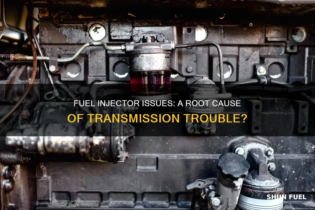 can fuel injector cause car to have shift problems