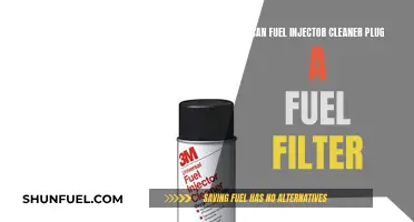 Fuel Injector Cleaner: Plugged Fuel Filter Solution?