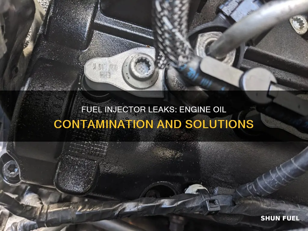can fuel injector leaks to engine oil