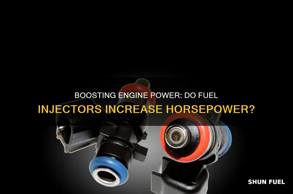 can fuel injectors add horsepower