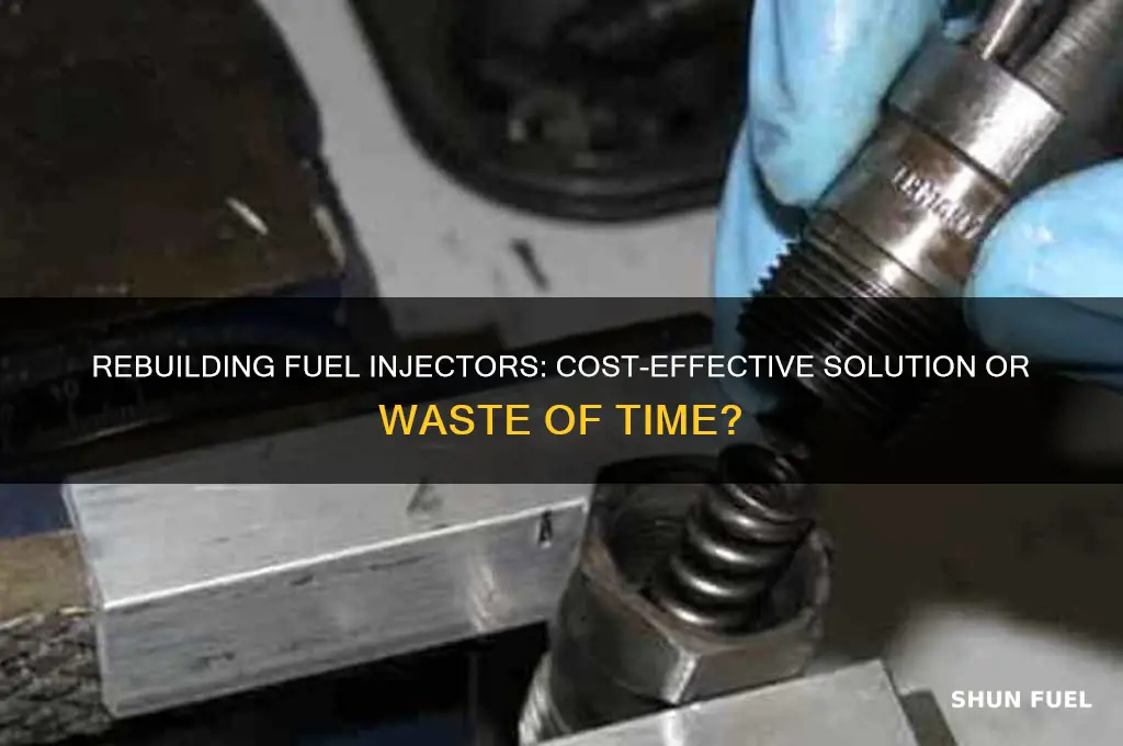 can fuel injectors be rebuilt
