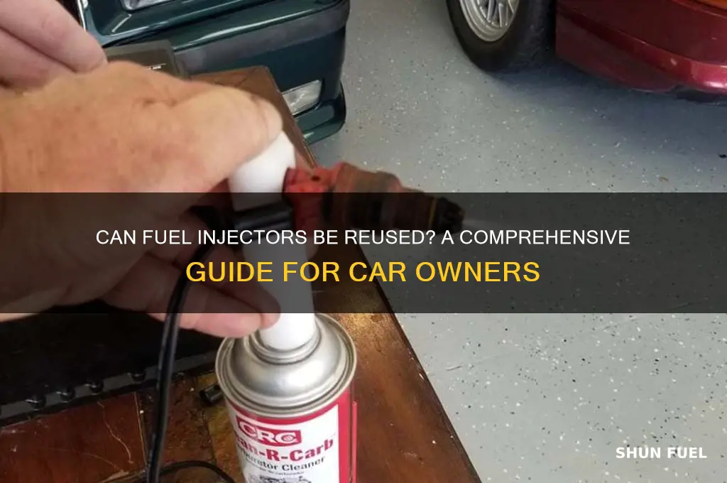 can fuel injectors be reused