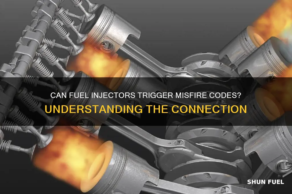 can fuel injectors cause a misfire code