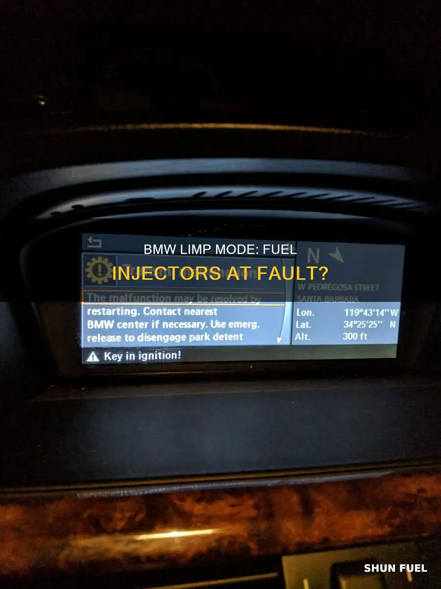 can fuel injectors cause limp mode bmw