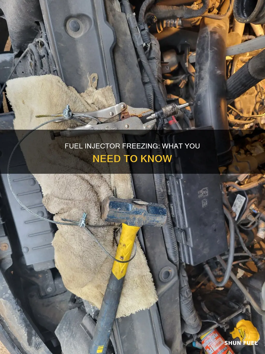 can fuel injectors freeze