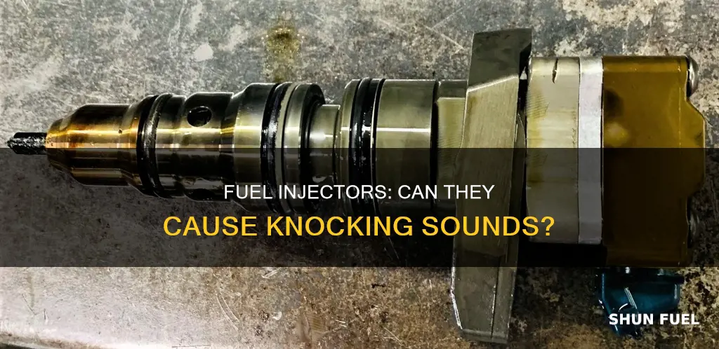 can fuel injectors make a knocking sound