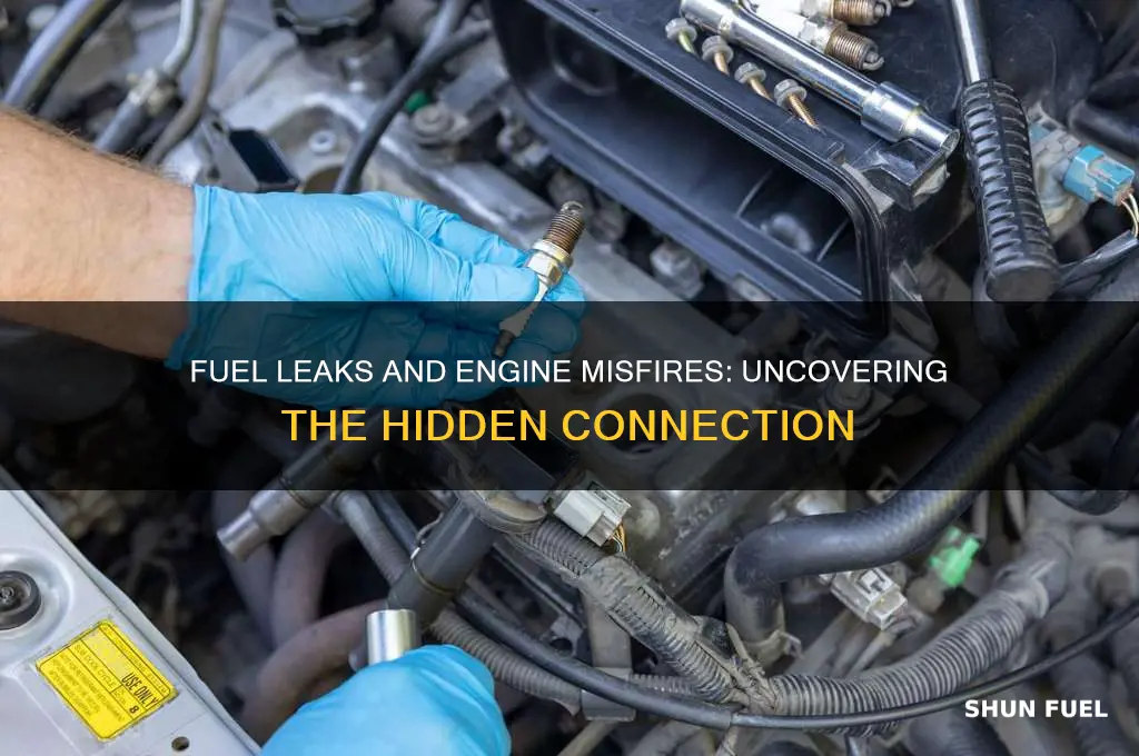 can fuel leak cause misfire