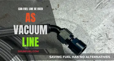 Fuel Line vs Vacuum Line: Are They Interchangeable?