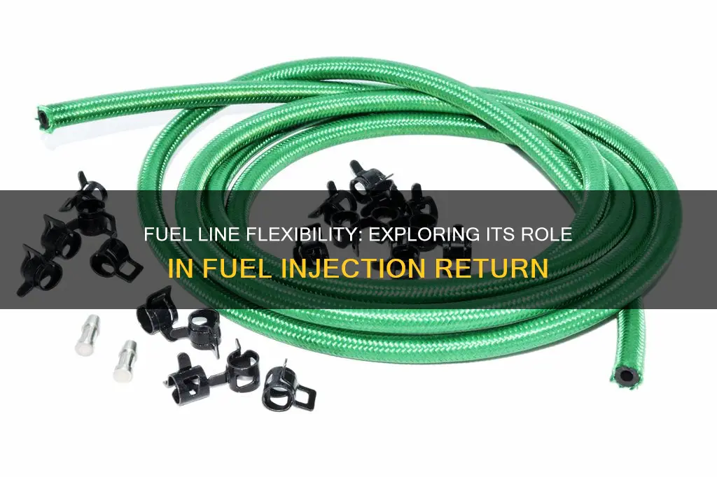 can fuel line be used foe fuel injection return line