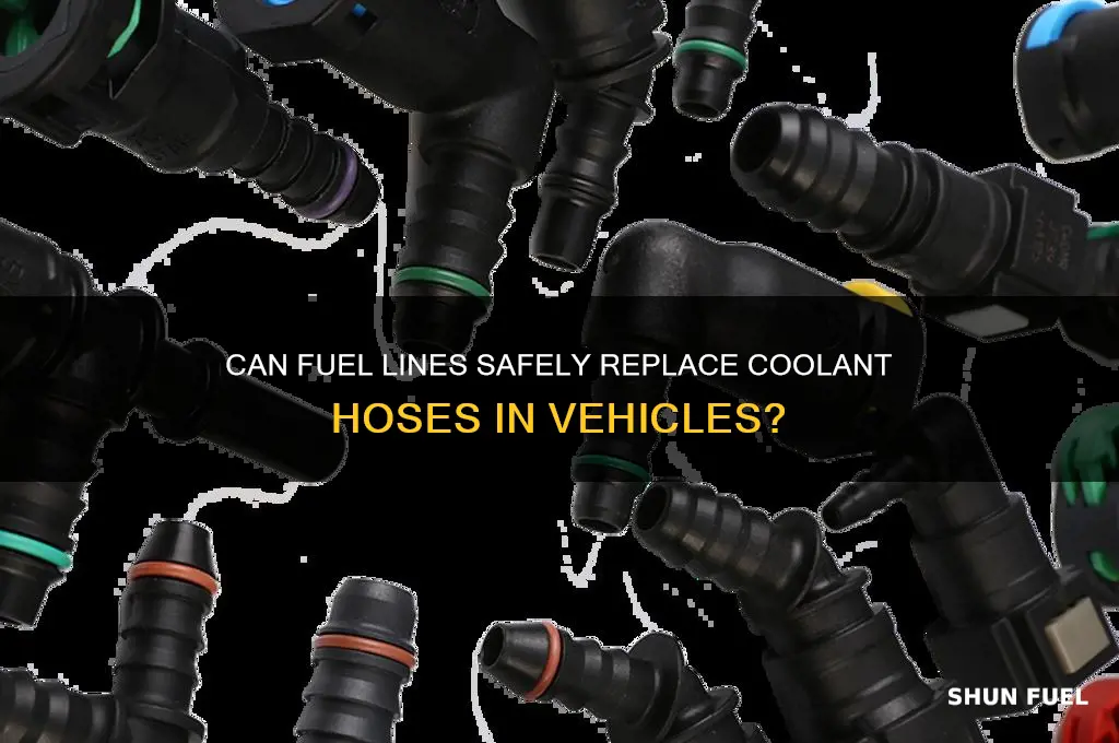 can fuel line be used for coolant