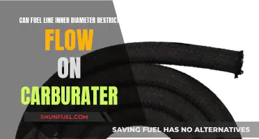 Fuel Line Inner Diameter: Restricting Flow to the Carburetor?
