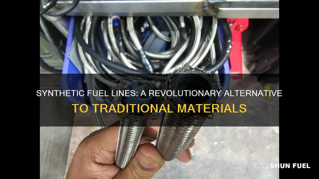 can fuel lines be made from synthetics