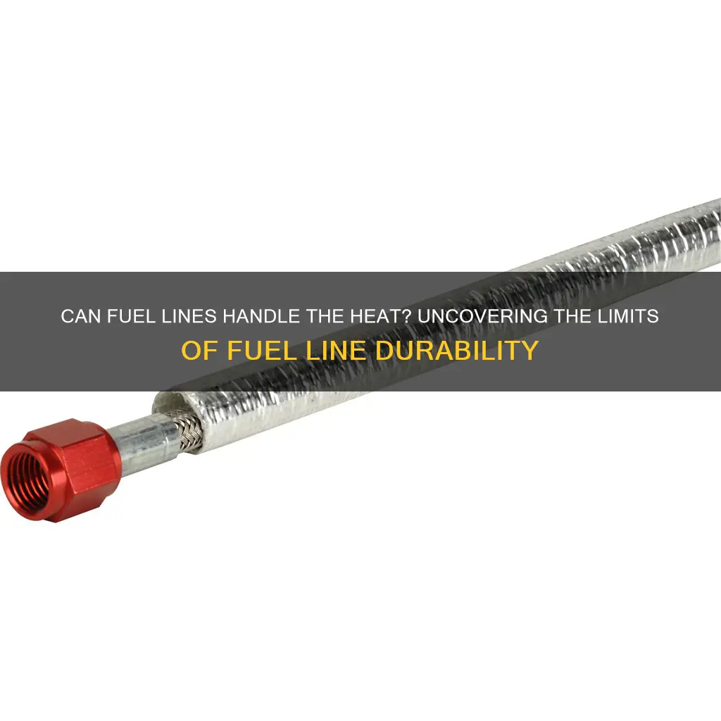 can fuel lines stand up to heat