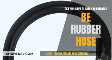 Can Rubber Hose Fuel Lines to Carbs on Outboards Be Used Safely?